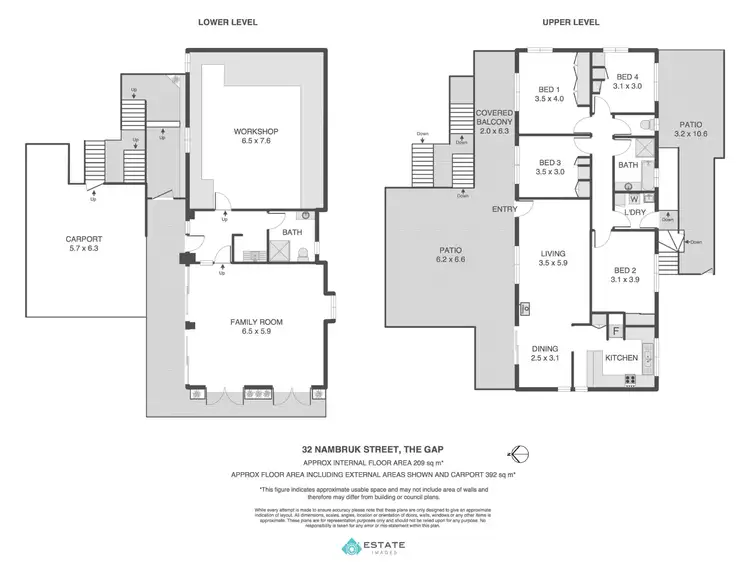 Floorplan of Homely house listing, 32 Nambruk Street, The Gap QLD 4061
