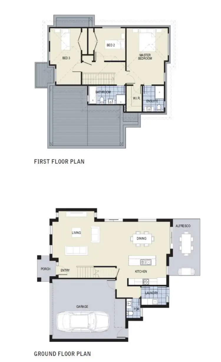 Floorplan of Homely house listing, 40 Lily Way, Skye VIC 3977