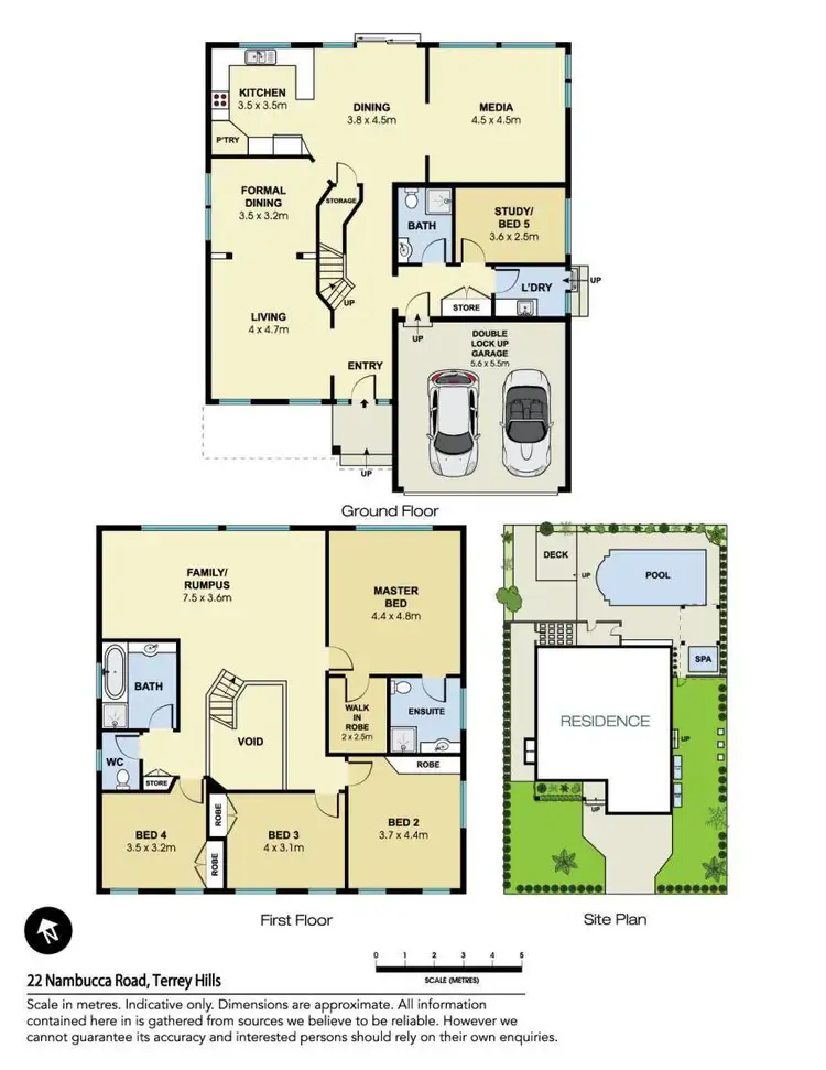 Floorplan of Homely house listing, 22 Nambucca Road, Terrey Hills NSW 2084