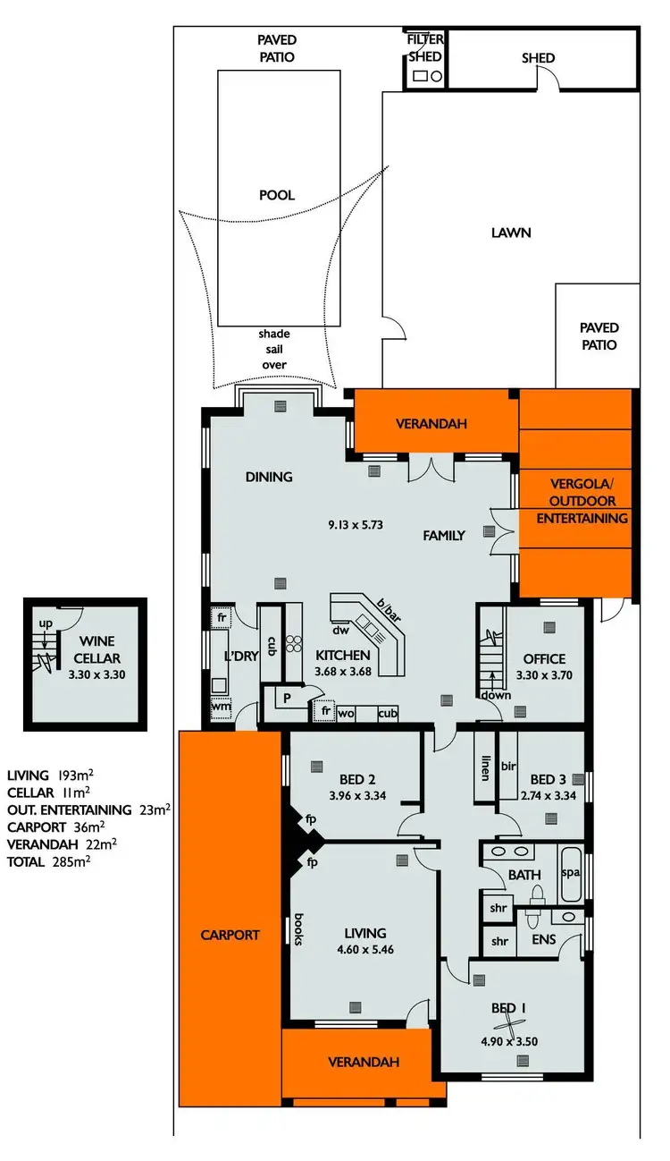 Floorplan of Homely house listing, 19 Mitchell Street, Hyde Park SA 5061