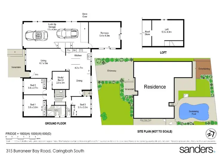 Floorplan of Homely house listing, 315 Burraneer Bay Road, Caringbah South NSW 2229
