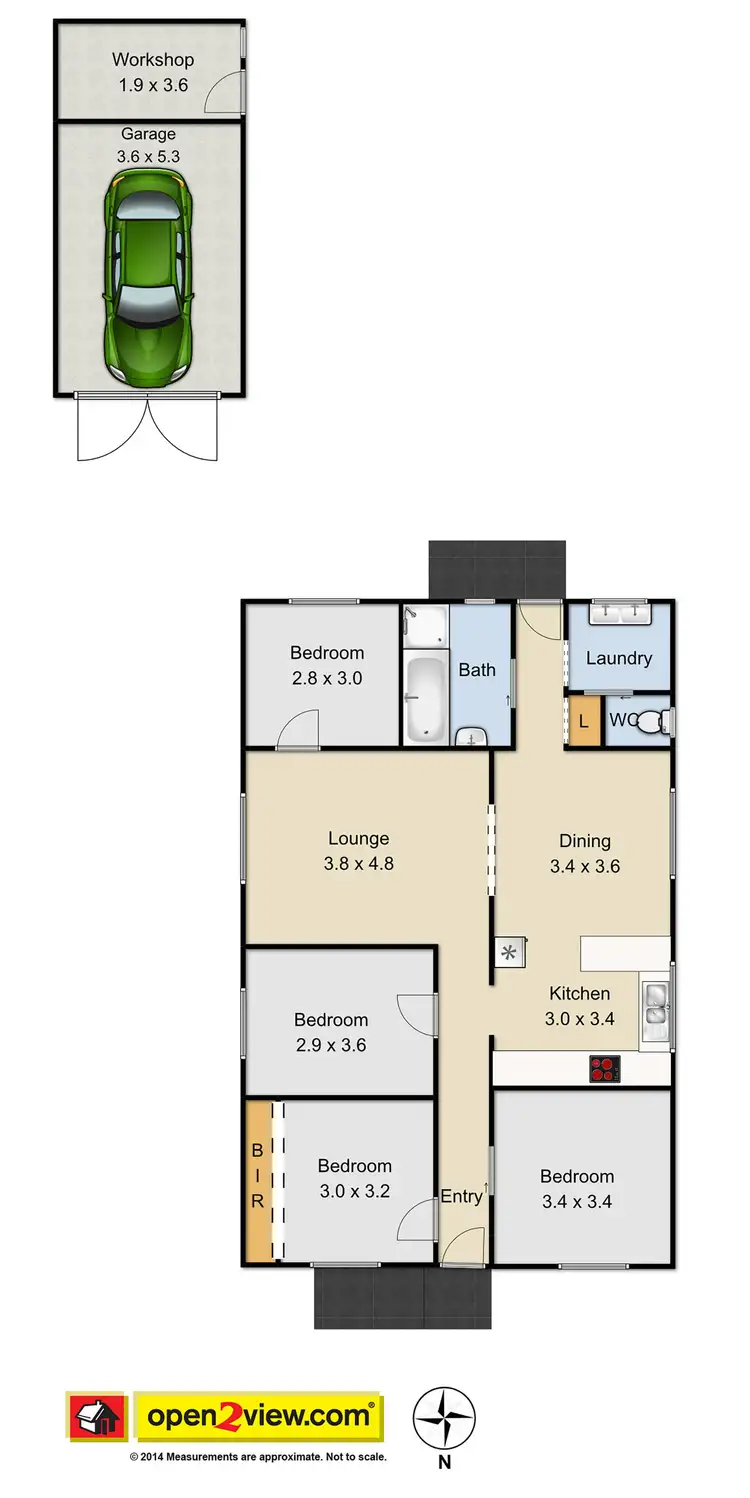 Floorplan of Homely house listing, 64 Graham Street, Doonside NSW 2767