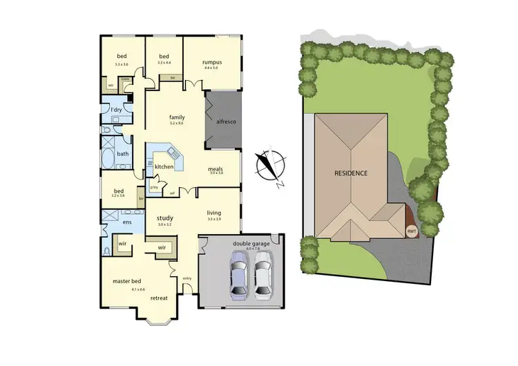 Floorplan of Homely house listing, 53 Livingstone Boulevard, Pakenham VIC 3810
