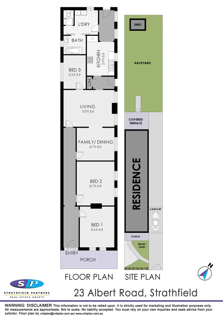 Floorplan of Homely house listing, 23 Albert Road, Strathfield NSW 2135