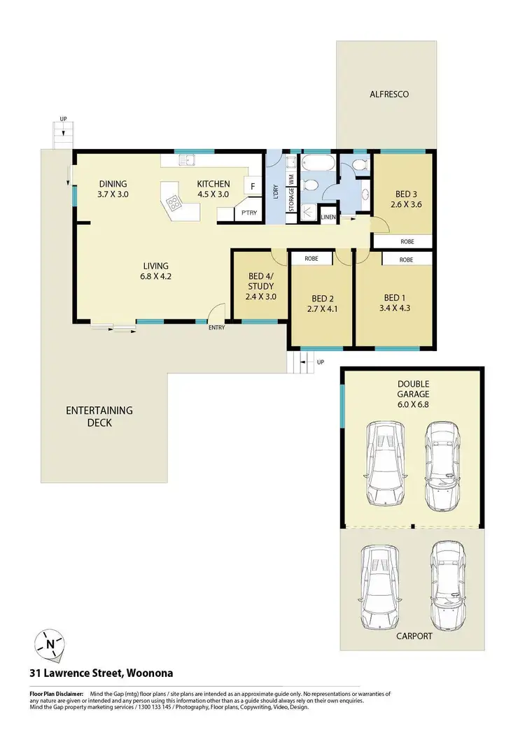 Floorplan of Homely house listing, 31 Lawrence Street, Woonona NSW 2517