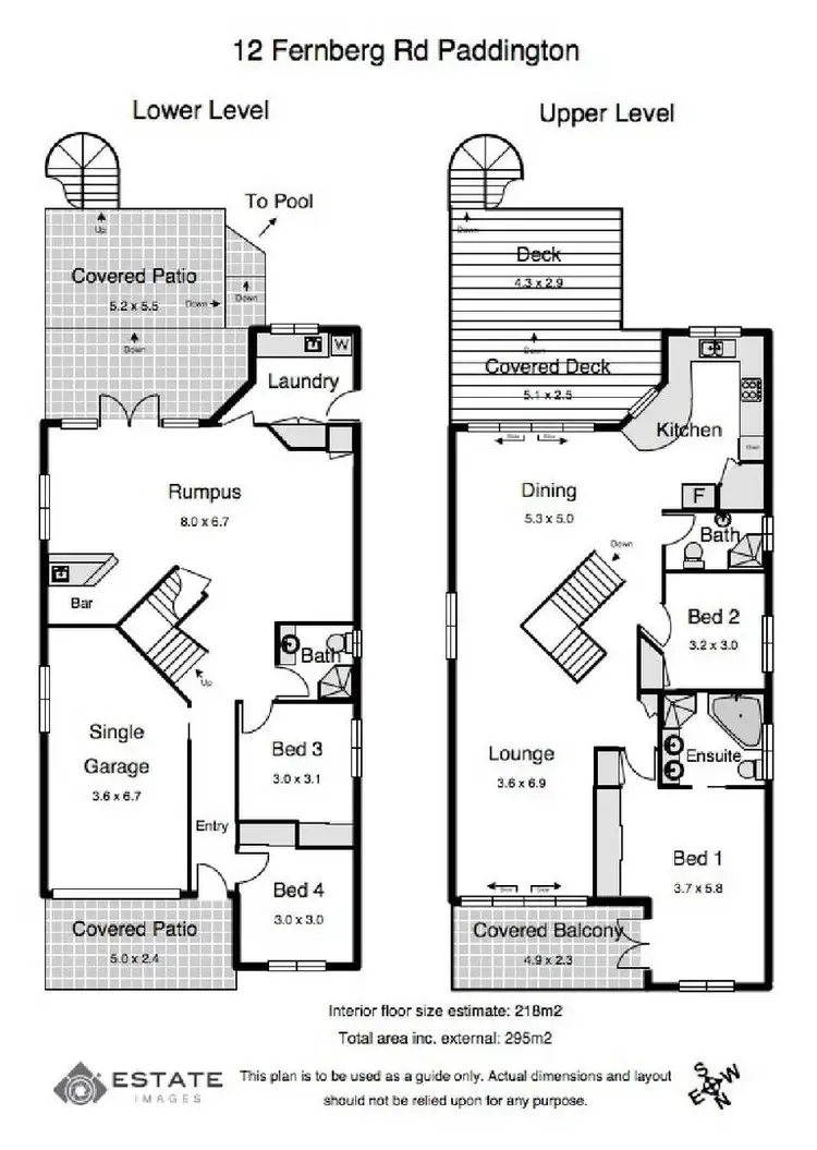 Floorplan of Homely house listing, 12 Fernberg Road, Paddington QLD 4064