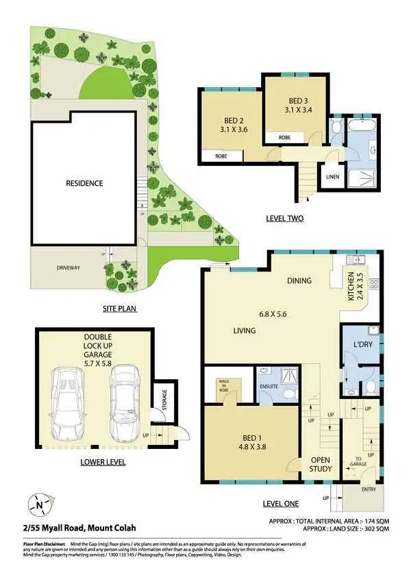 Floorplan of Homely house listing, 2/55 Myall Road, Mount Colah NSW 2079