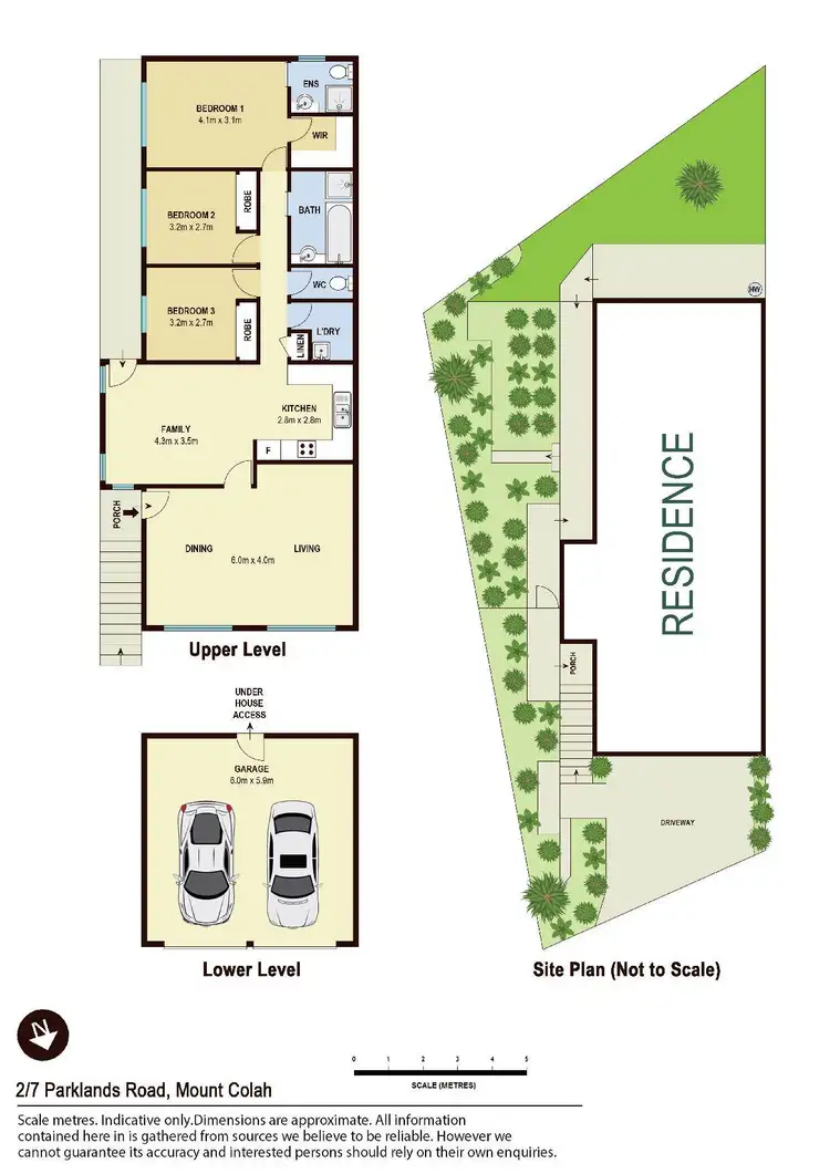 Floorplan of Homely townhouse listing, 2/7 Parklands Road, Mount Colah NSW 2079