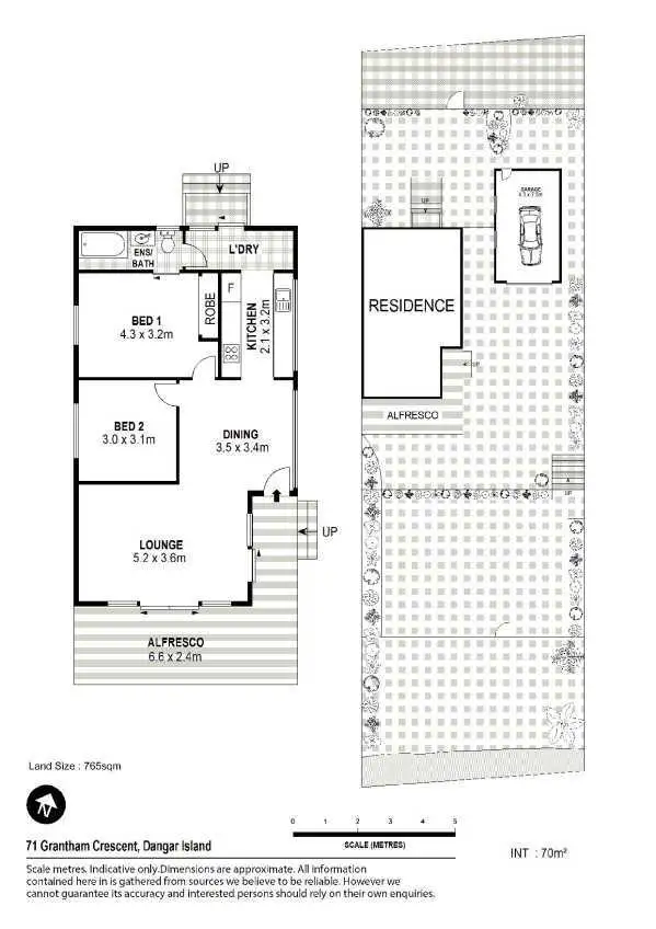 Floorplan of Homely house listing, 71 Grantham Crescent, Dangar Island NSW 2083