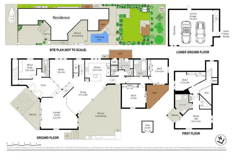 Floorplan of Homely house listing, 7 Nottingham Place, Yowie Bay NSW 2228
