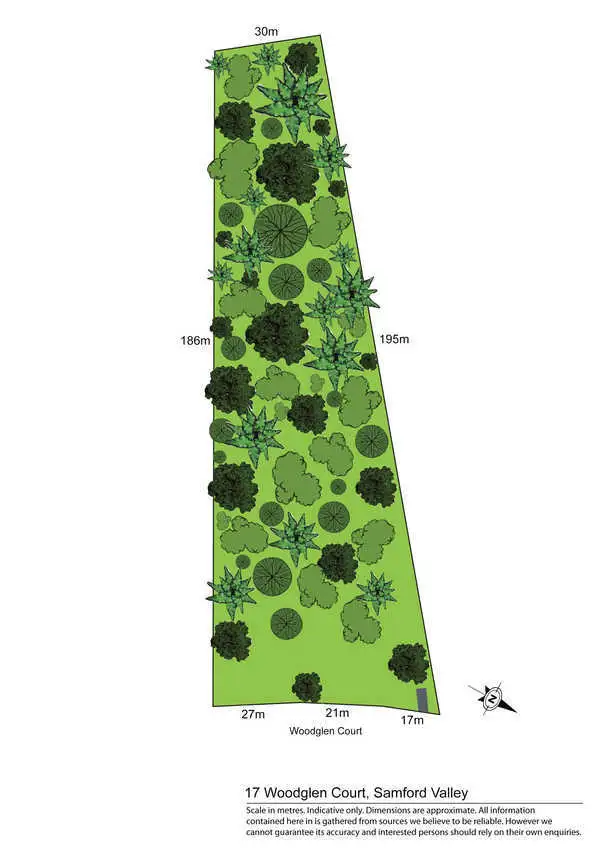 Floorplan of Homely land listing, 17 Woodglen Court, Samford Valley QLD 4520