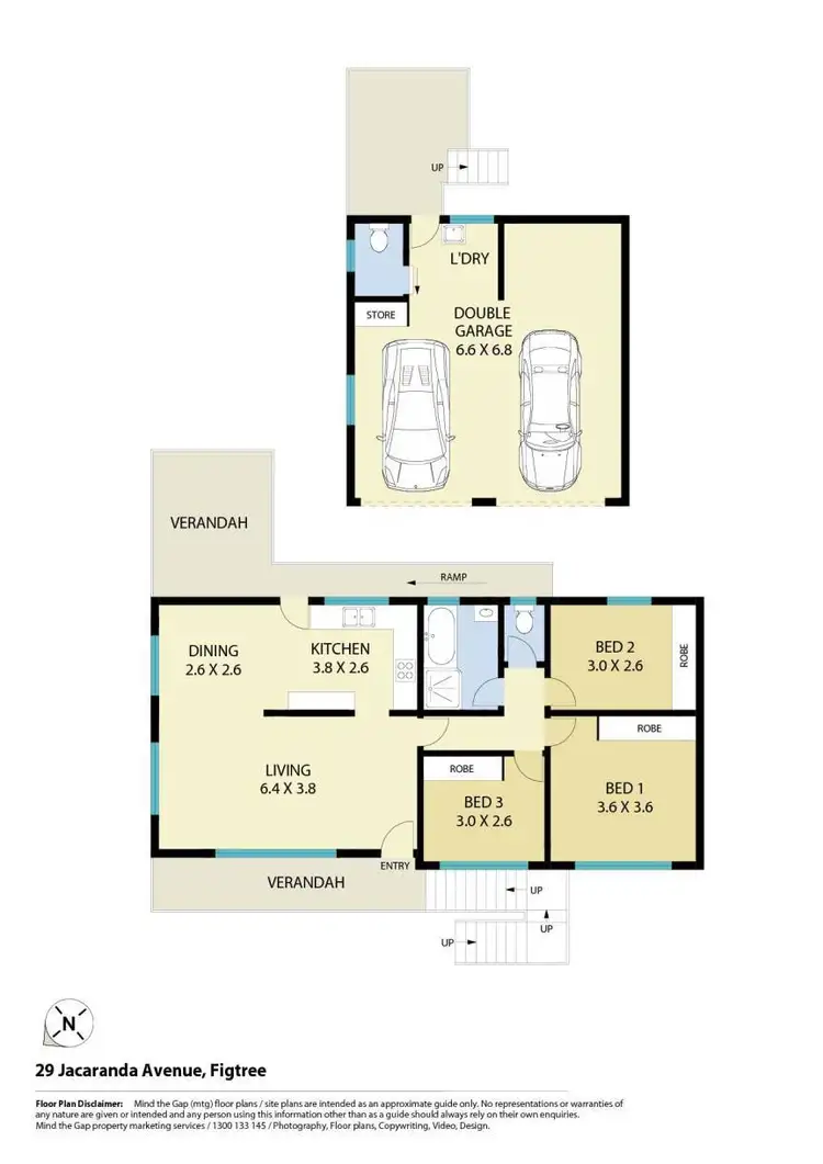 Floorplan of Homely house listing, 29 Jacaranda Avenue, Figtree NSW 2525