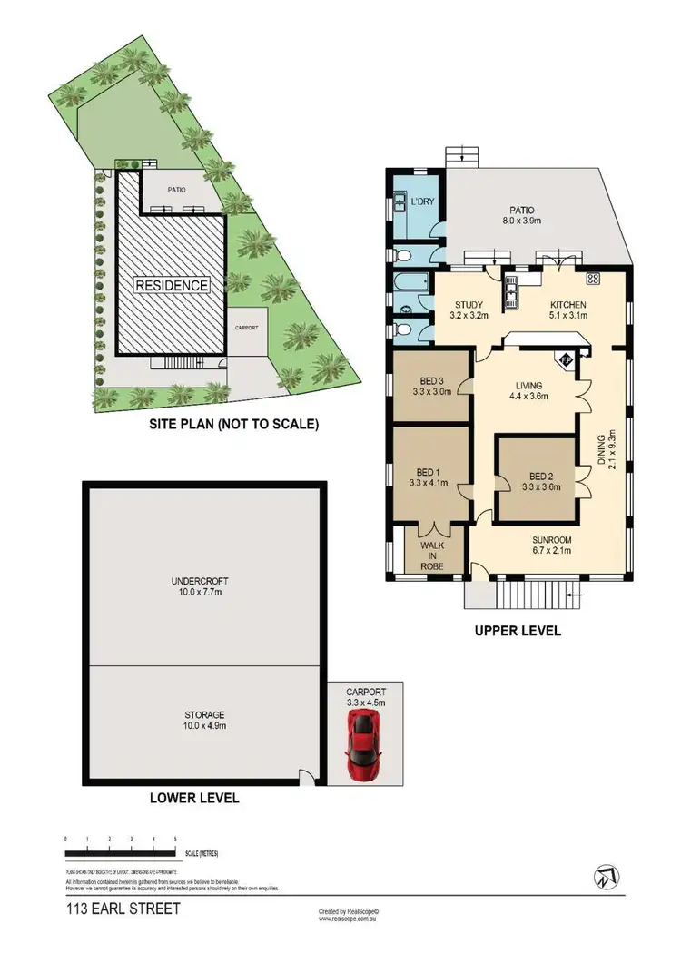 Floorplan of Homely house listing, 113 Earl Street, Greenslopes QLD 4120