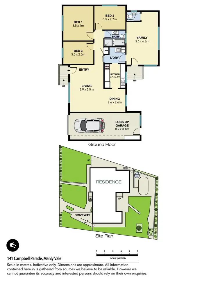 Floorplan of Homely house listing, 141 Campbell Parade, Manly Vale NSW 2093