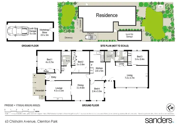 Floorplan of Homely house listing, 63 Chisholm Avenue, Clemton Park NSW 2206