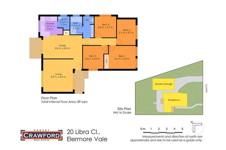 Floorplan of Homely house listing, 20 Libra Close, Elermore Vale NSW 2287