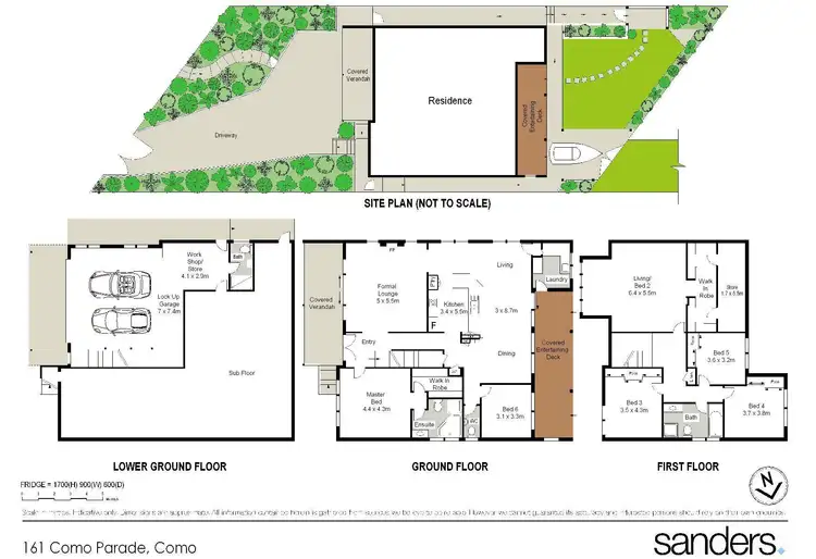 Floorplan of Homely house listing, 161 Como Parade, Como NSW 2226