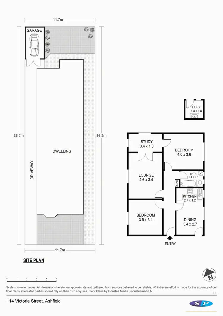 Floorplan of Homely block of units listing, 114 Victoria Street, Ashfield NSW 2131