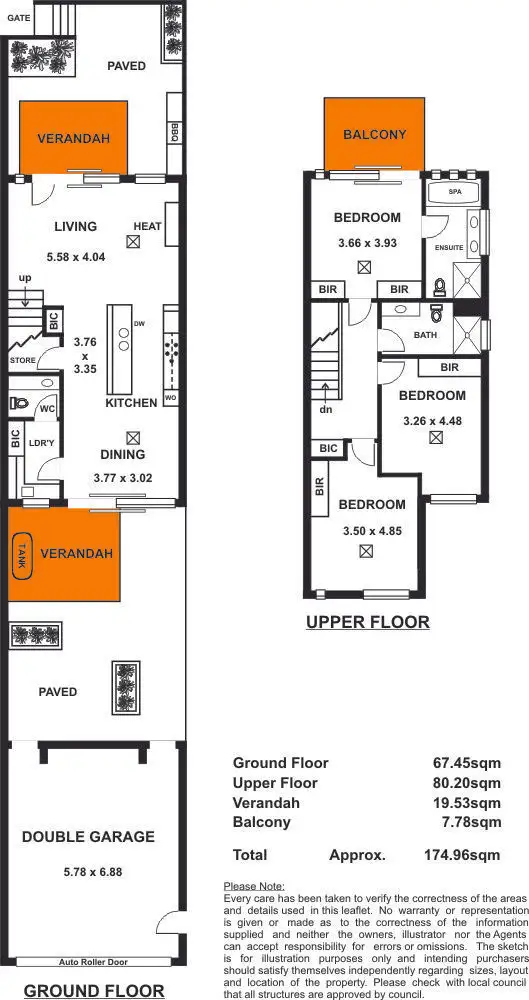 Floorplan of Homely house listing, 8 Pilla Avenue, New Port SA 5015