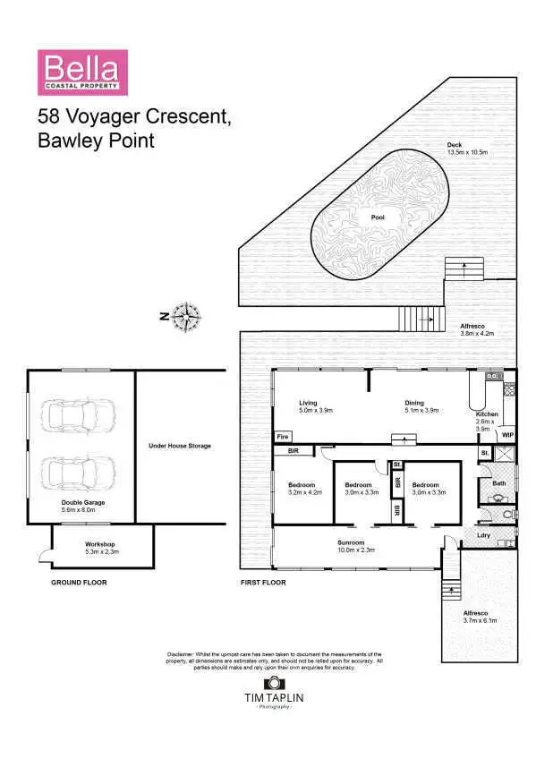 Floorplan of Homely house listing, 58 Voyager Crescent, Bawley Point NSW 2539