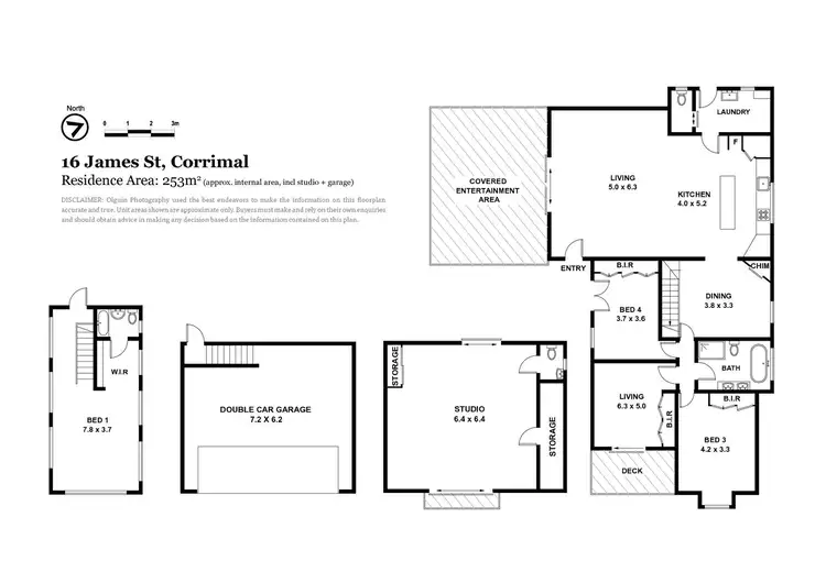 Floorplan of Homely house listing, 16 James Road, Corrimal NSW 2518