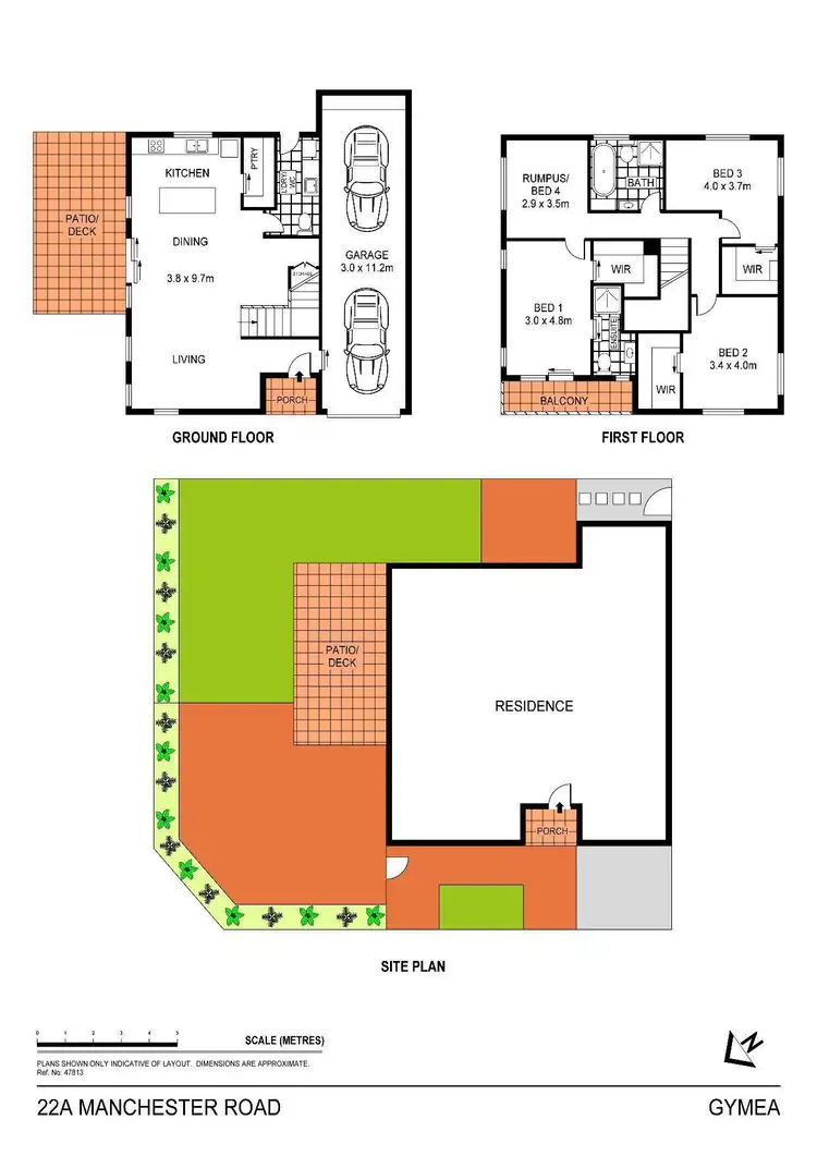 Floorplan of Homely townhouse listing, 22a Manchester Road, Gymea NSW 2227