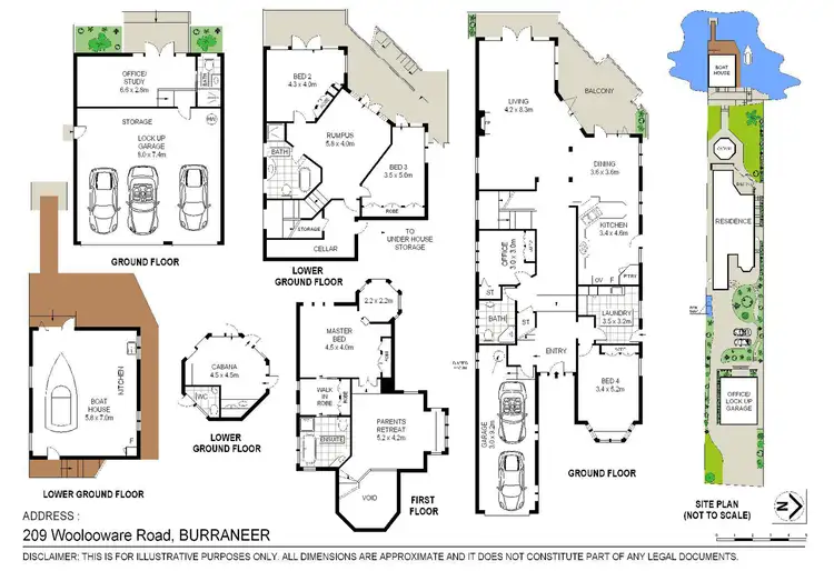Floorplan of Homely house listing, 209 Woolooware Road, Burraneer NSW 2230