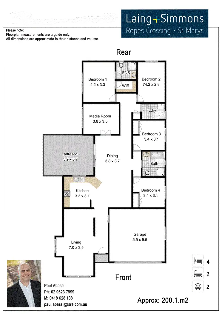Floorplan of Homely house listing, Address available on request
