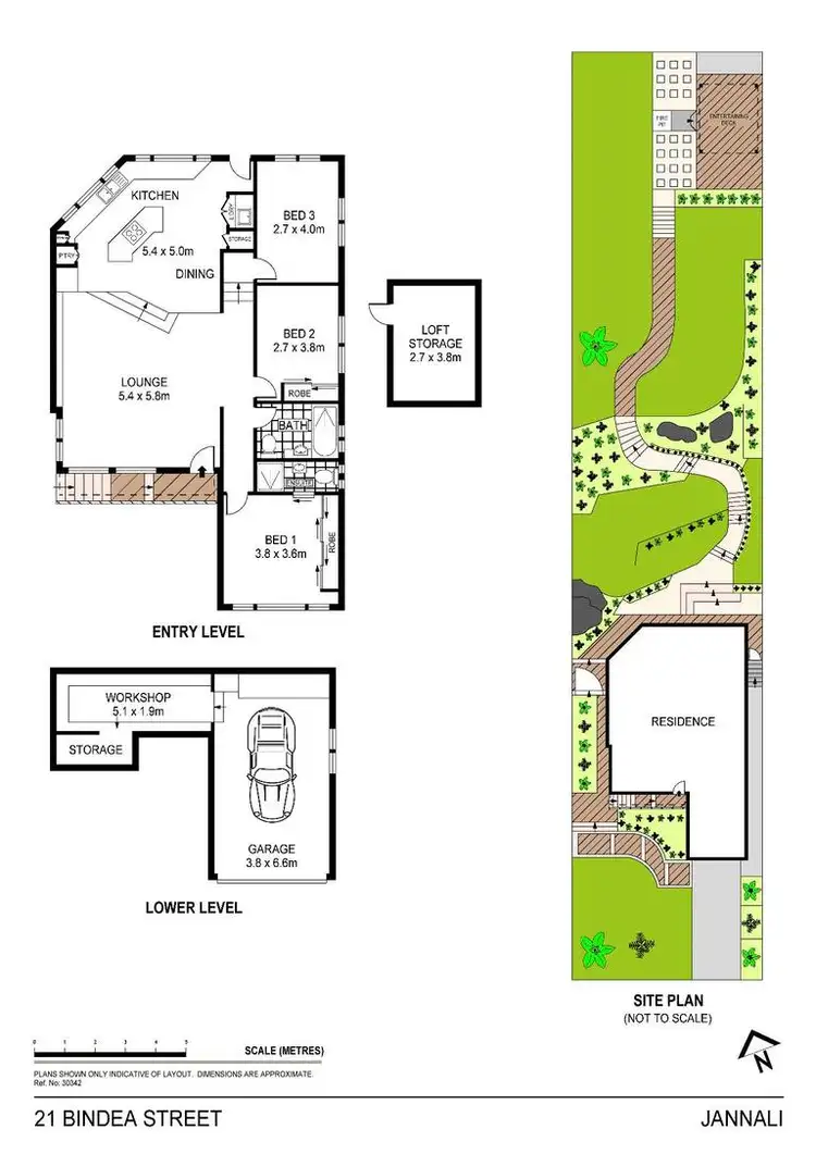 Floorplan of Homely house listing, 21 Bindea Street, Jannali NSW 2226