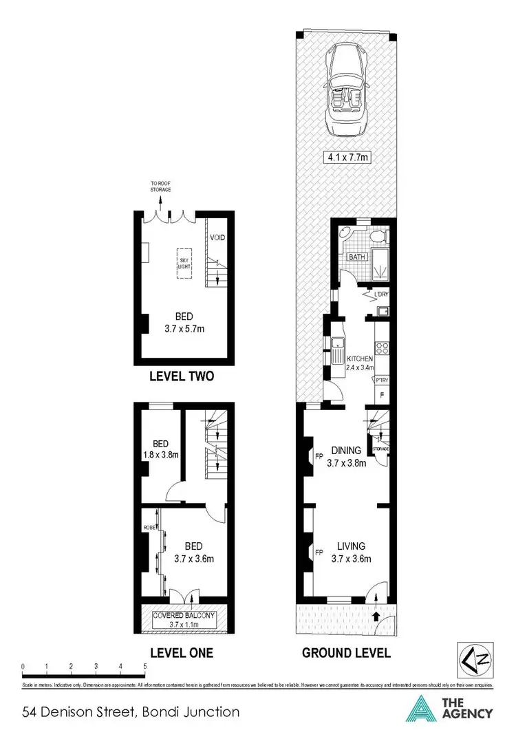 Floorplan of Homely house listing, 54 Denison Street, Bondi Junction NSW 2022