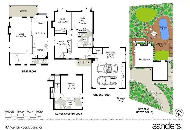 Floorplan of Homely house listing, 49 Menai Road, Bangor NSW 2234