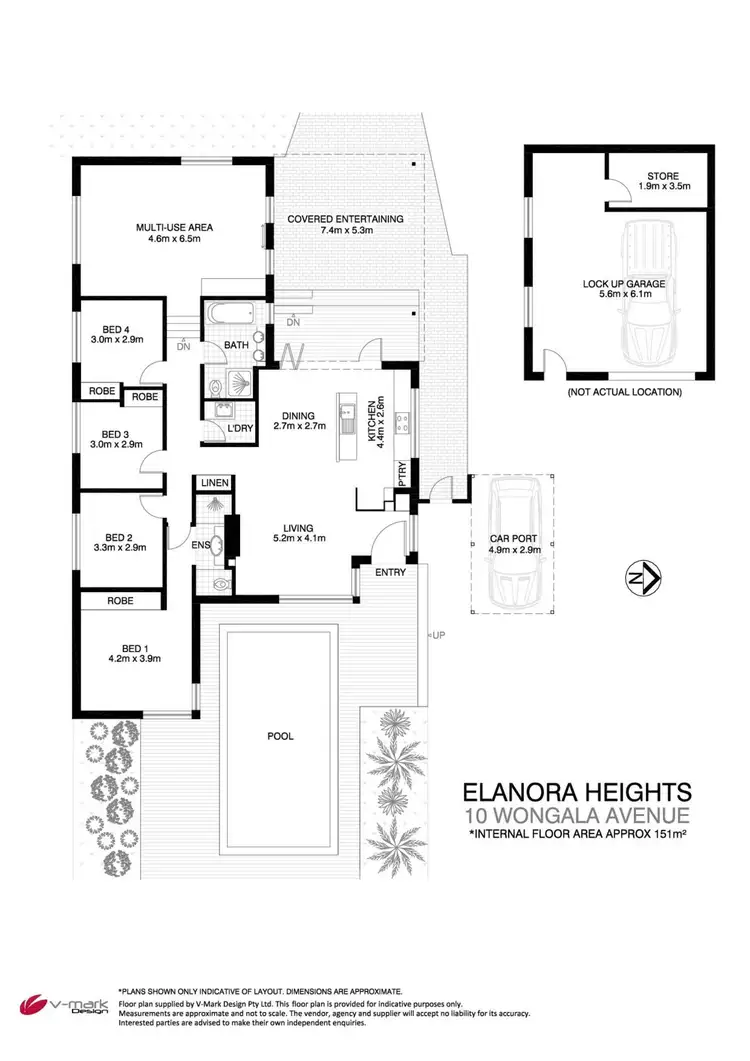 Floorplan of Homely house listing, 10 Wongala Avenue, Elanora Heights NSW 2101