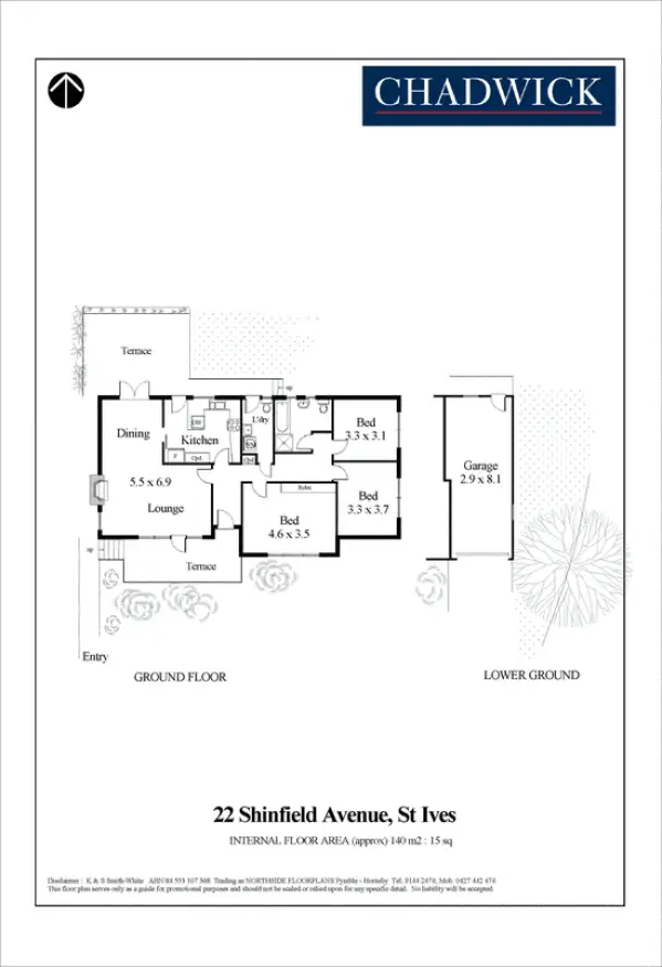 Floorplan of Homely house listing, 22 Shinfield Avenue, St Ives NSW 2075