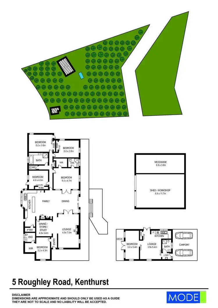Floorplan of Homely house listing, 5 Roughley Road, Kenthurst NSW 2156
