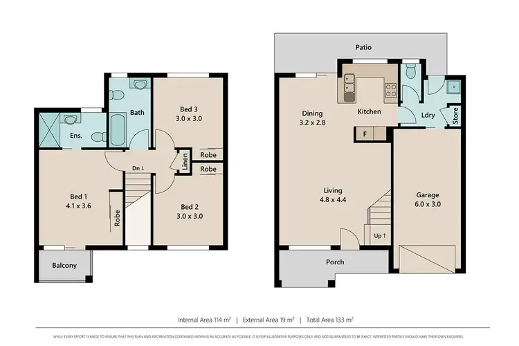 Floorplan of Homely townhouse listing, 199/215 Cottesloe Drive, Mermaid Waters QLD 4218