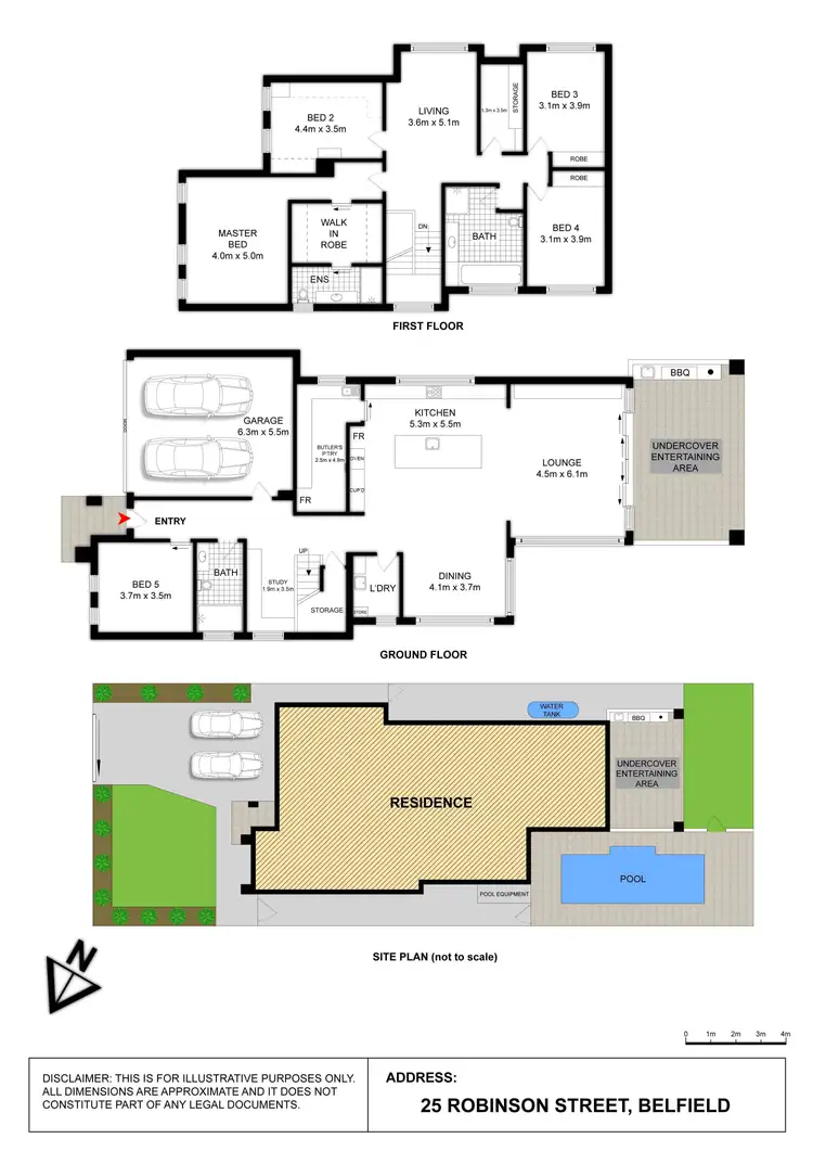 Floorplan of Homely house listing, 25 Robinson Street, Belfield NSW 2191