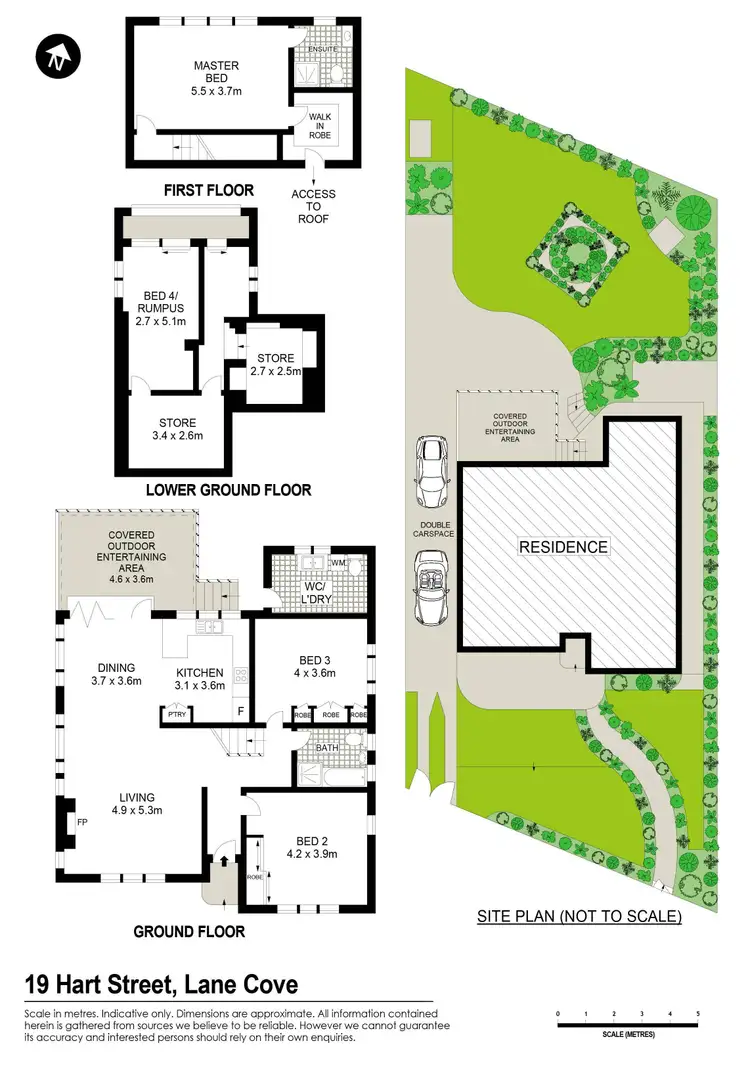 Floorplan of Homely house listing, 19 Hart Street, Lane Cove NSW 2066