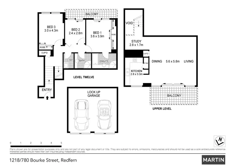 Floorplan of Homely apartment listing, 1218/780 Bourke Street, Redfern NSW 2016