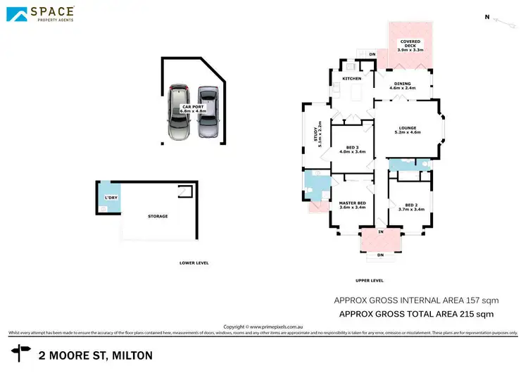 Floorplan of Homely house listing, 2 Moore Street, Milton QLD 4064
