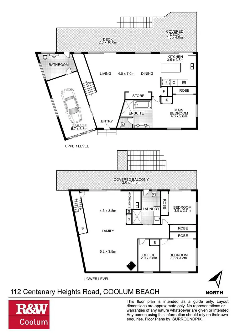 Floorplan of Homely house listing, 112 Centenary Heights Road, Coolum Beach QLD 4573