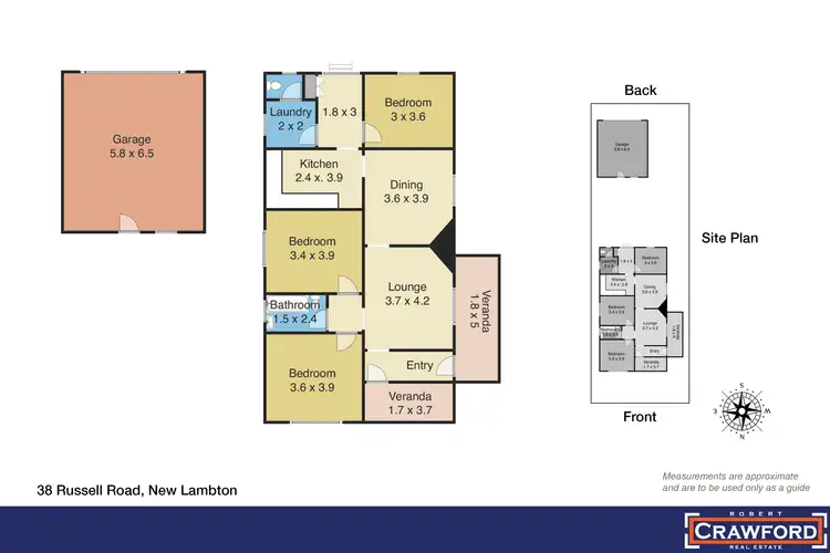 Floorplan of Homely house listing, 38 Russell Road, New Lambton NSW 2305