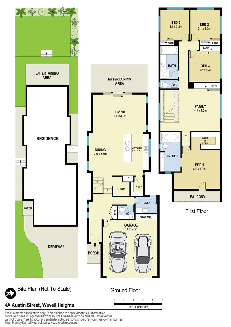Floorplan of Homely house listing, 4a Austin Street, Wavell Heights QLD 4012
