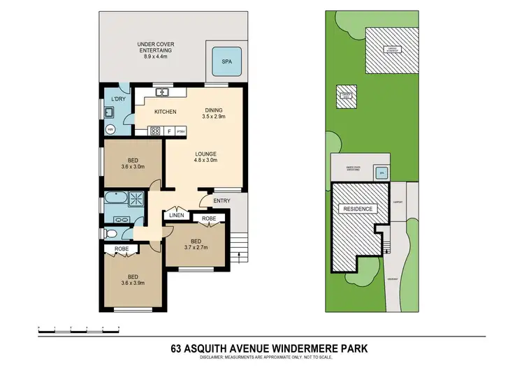 Floorplan of Homely house listing, 63 Asquith Avenue, Windermere Park NSW 2264