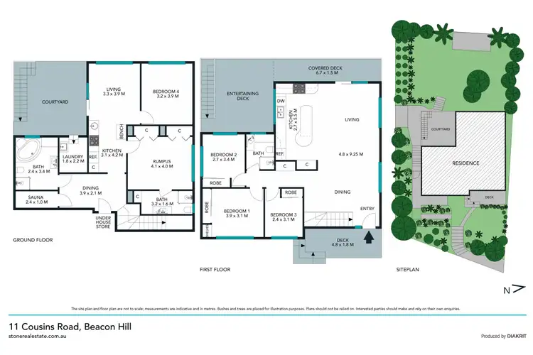 Floorplan of Homely house listing, 11 Cousins Road, Beacon Hill NSW 2100