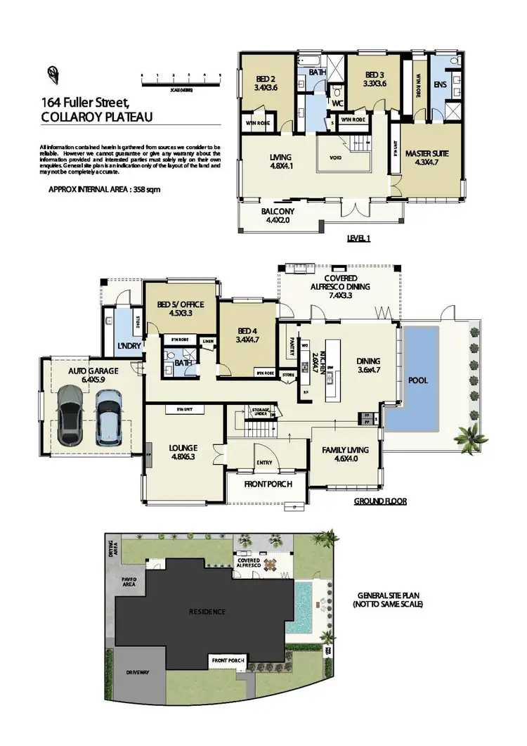 Floorplan of Homely house listing, 164 Fuller Street, Collaroy Plateau NSW 2097