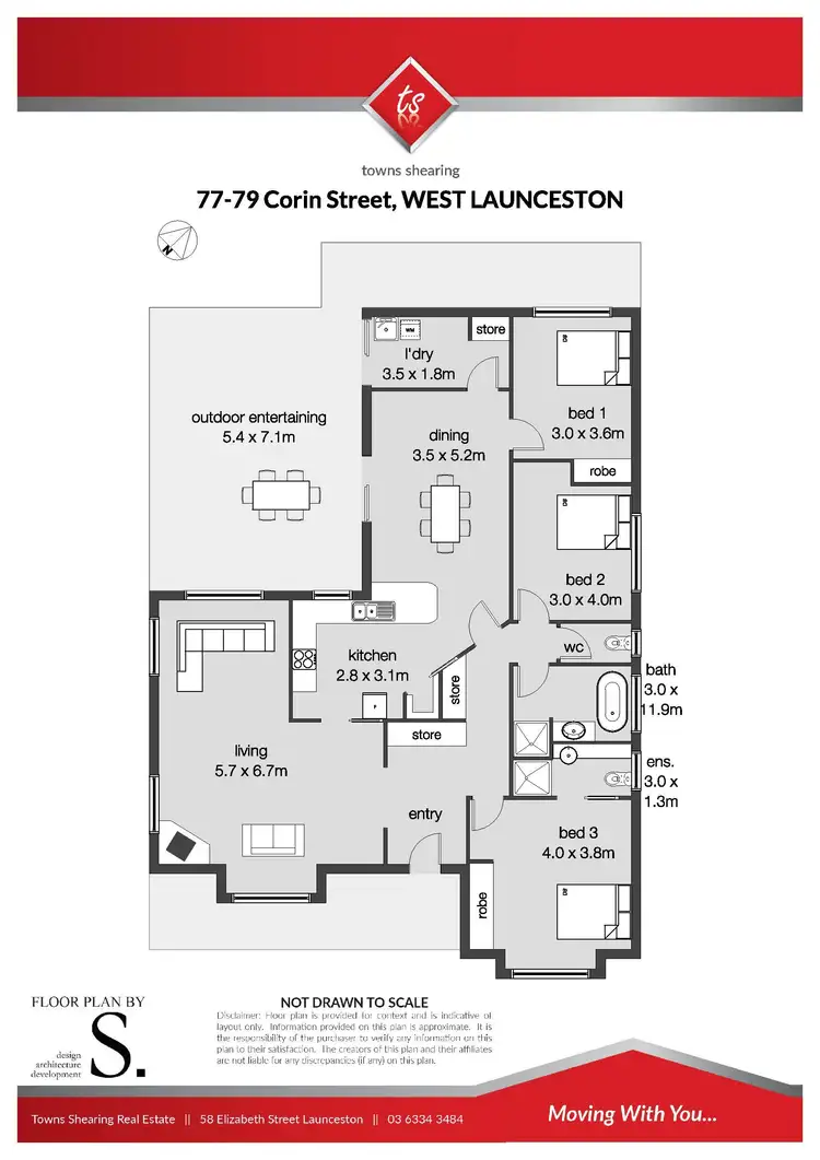 Floorplan of Homely house listing, 77-79 Corin Street, West Launceston TAS 7250