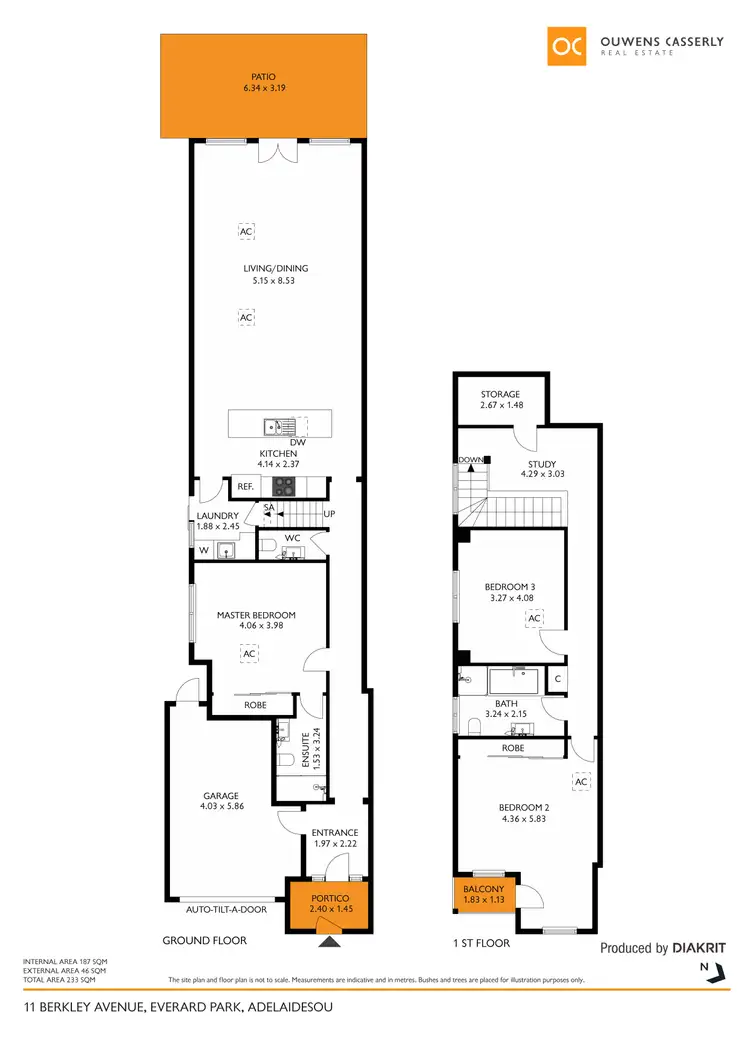 Floorplan of Homely house listing, 11 Berkley Avenue, Everard Park SA 5035