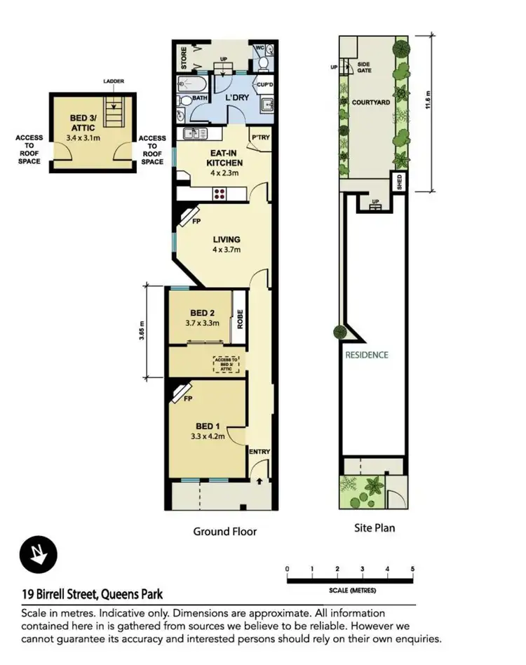 Floorplan of Homely house listing, 19 Birrell Street, Queens Park NSW 2022