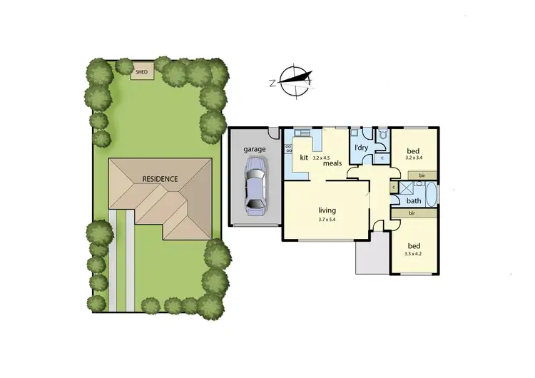 Floorplan of Homely house listing, 234 Main Neerim Road, Neerim South VIC 3831