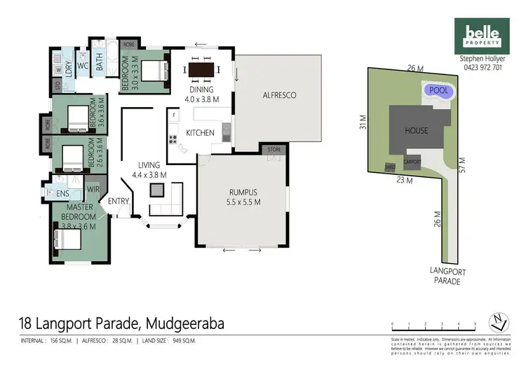 Floorplan of Homely house listing, 18 Langport Parade, Mudgeeraba QLD 4213